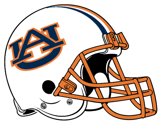 Auburn Tigers 1983-1992 Helmet Logo diy DTF decal sticker